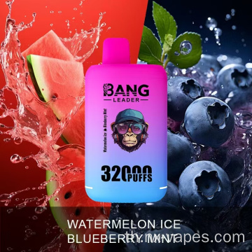 Bang Leader 32K Dual Flavours Disposerive Vape Wholesale